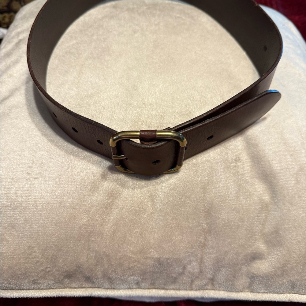 J.Crew Brown Leather Belt Bag for Men